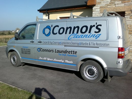 O'Connors Cleaning Van